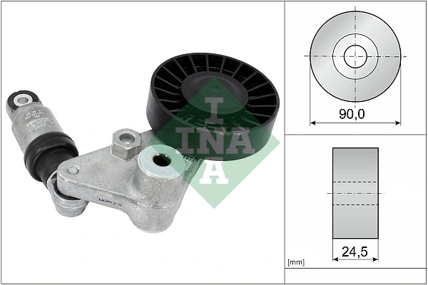 Belt Tensioner, V-ribbed belt